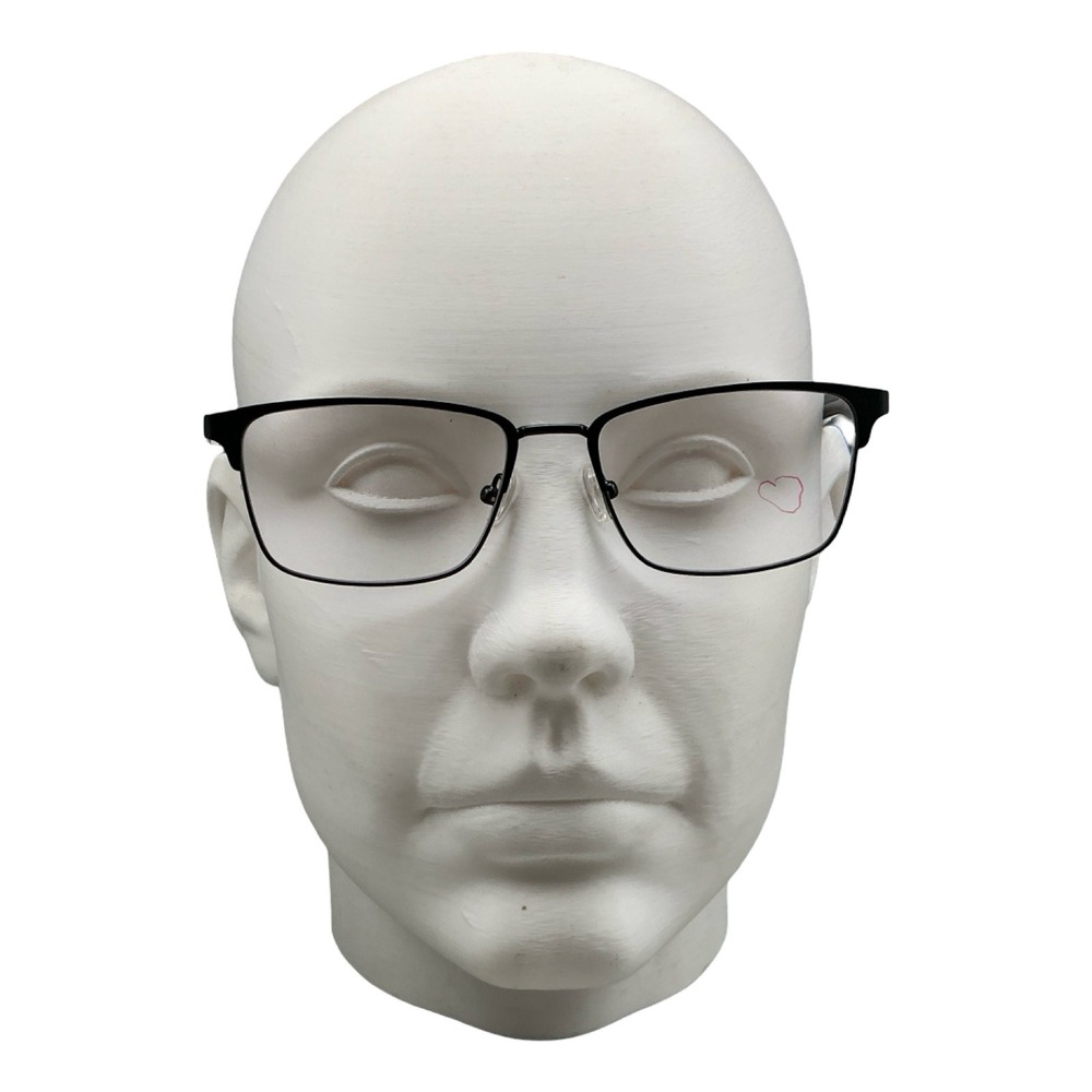 Ben Sherman Ludgate Black C01 Rectangular Eyeglasses 54-17-143 Mens Frame